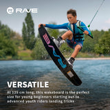 Jr. Impact Wakeboard with Bindings Package - Red Brick