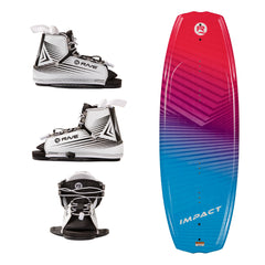 Jr. Impact Wakeboard with Bindings Package - Red Brick