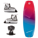 Jr. Impact Wakeboard with Bindings Package - Red Brick