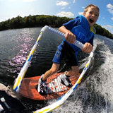 RAVE Sports Wakeboard Jr. Impact Wakeboard with Bindings Package - Red Brick