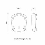RAVE Sports Towable Tube Blue Angel Boat Towable Tube