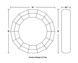 RAVE Sports Water Trampoline Aqua Jump 200