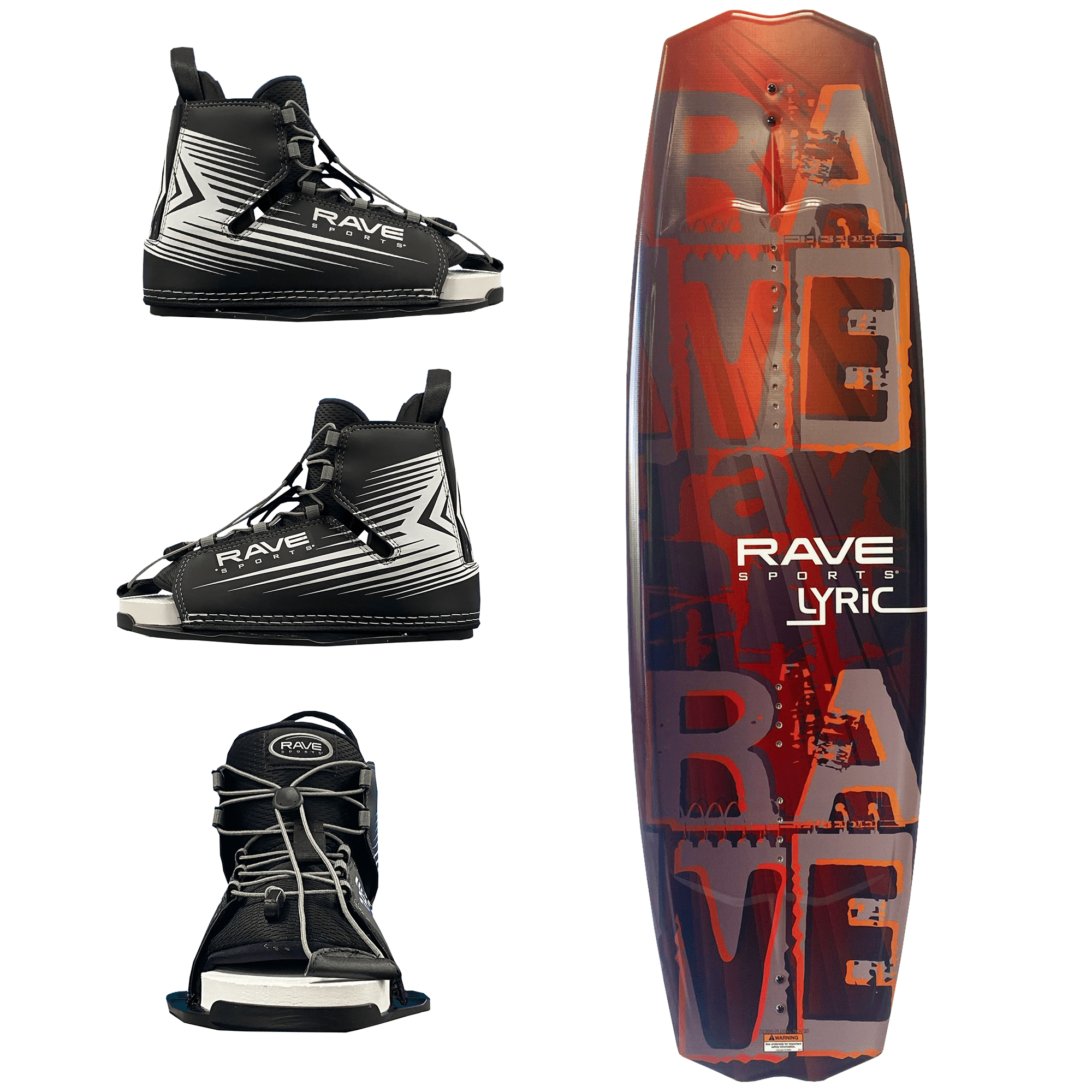 Lyric Wakeboard with Bindings Package RAVE Sports