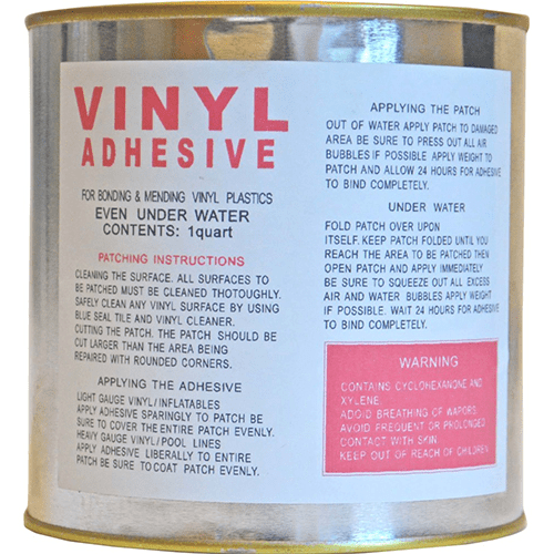 PVC Vinyl Adhesive Glue, 1 quart
