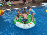 RAVE Sports Pool Float Saturn Rocker Pool Float