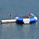 RAVE Sports Water Bouncer Splash Zone Plus 16' + Slide & Log Package