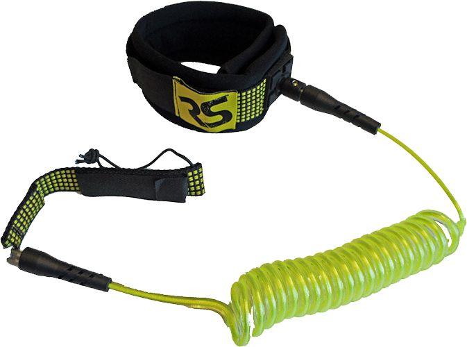 Stand up paddle board leg leash green RAVE Sports