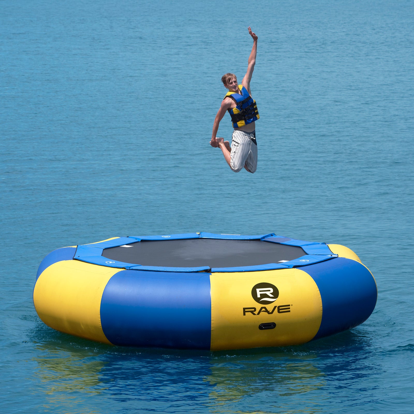Aqua Jump 150 | Floating Water Trampoline | RAVE Sports