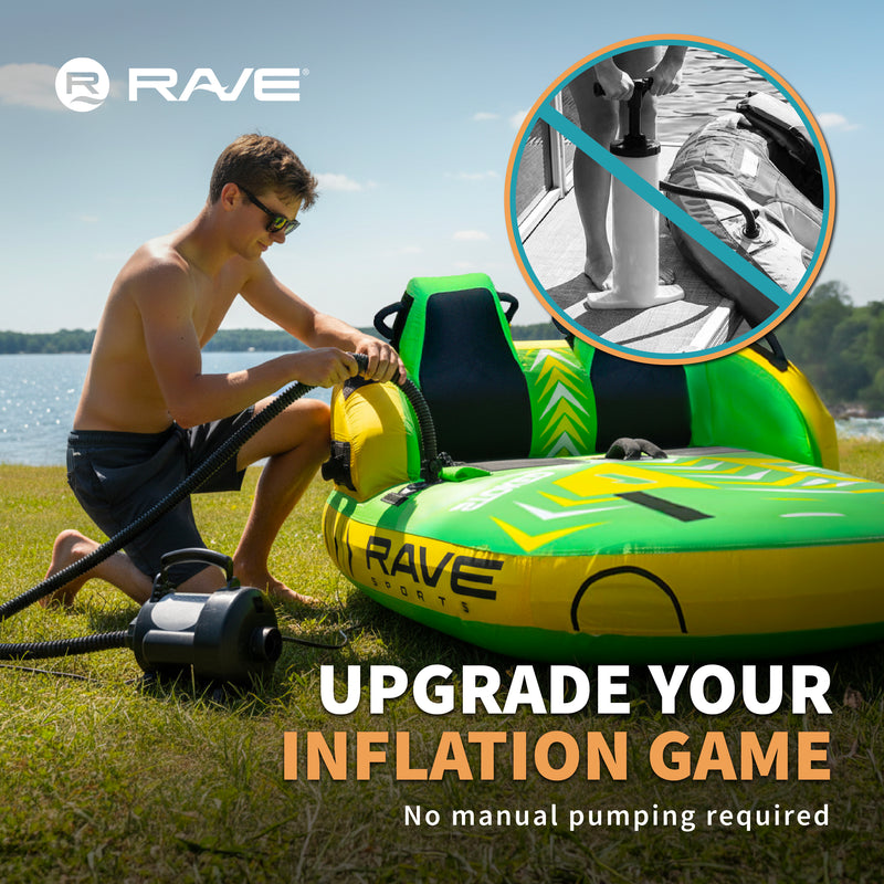 High Speed Inflator/Deflator | Multi Use Pump | RAVE Sports