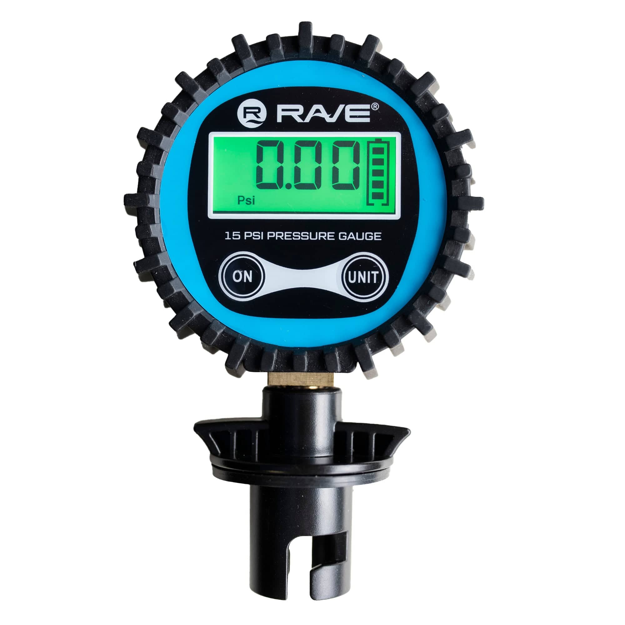 Pressure Rave 0-15 PSI Digital Pressure Gauge | RAVE Sports