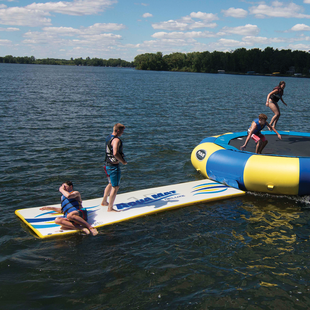 Large Inflatable Mat Water Whoosh 15' Inflatable Floating Mat | RAVE Sports
