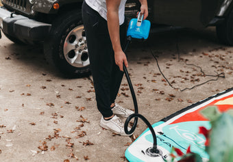 Rave Razor Float Inflater RAVE Sports | Water Sports | Water Trampolines | Boat Tubes | SUP