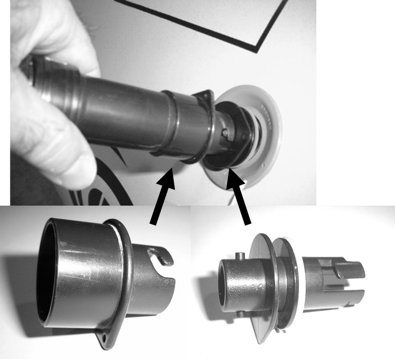 Halkey Roberts Inflation Adaptor (end piece only) | RAVE Sports