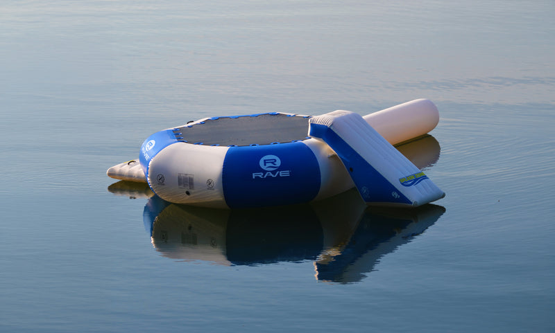 Splash Zone Plus 12' with Slide and Log | RAVE Sports
