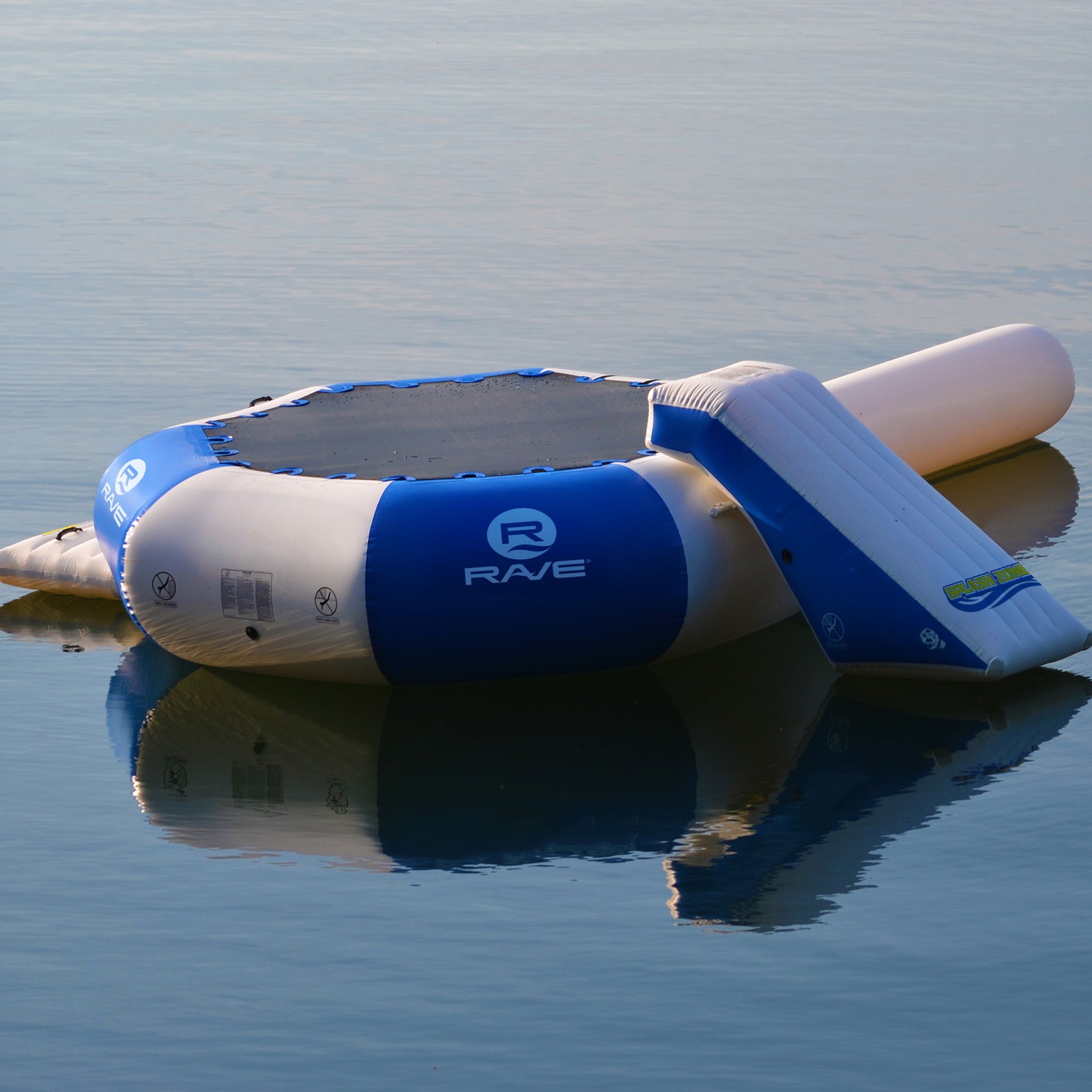 Splash Zone Plus 12' with Slide and Log | RAVE Sports