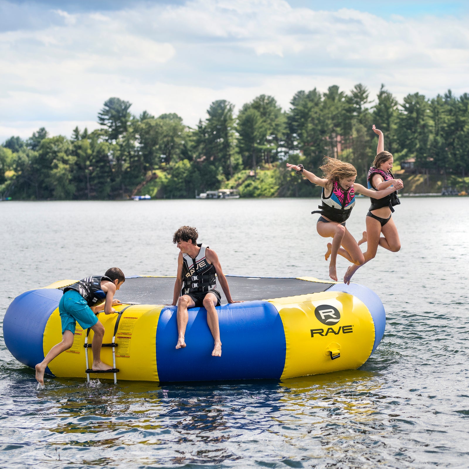 Bongo 15' Water Bouncer | Inflatable Water Bouncer | RAVE Sports