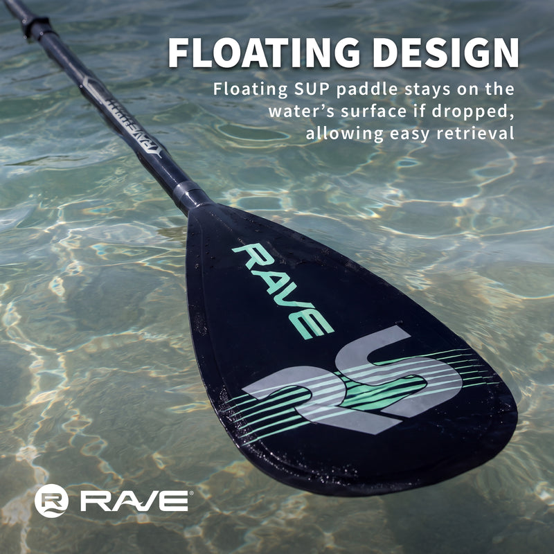 Travel 3 Piece Hybrid Fiber SUP Paddle | RAVE Sports