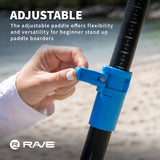 Travel 3 Piece Hybrid Fiber SUP Paddle