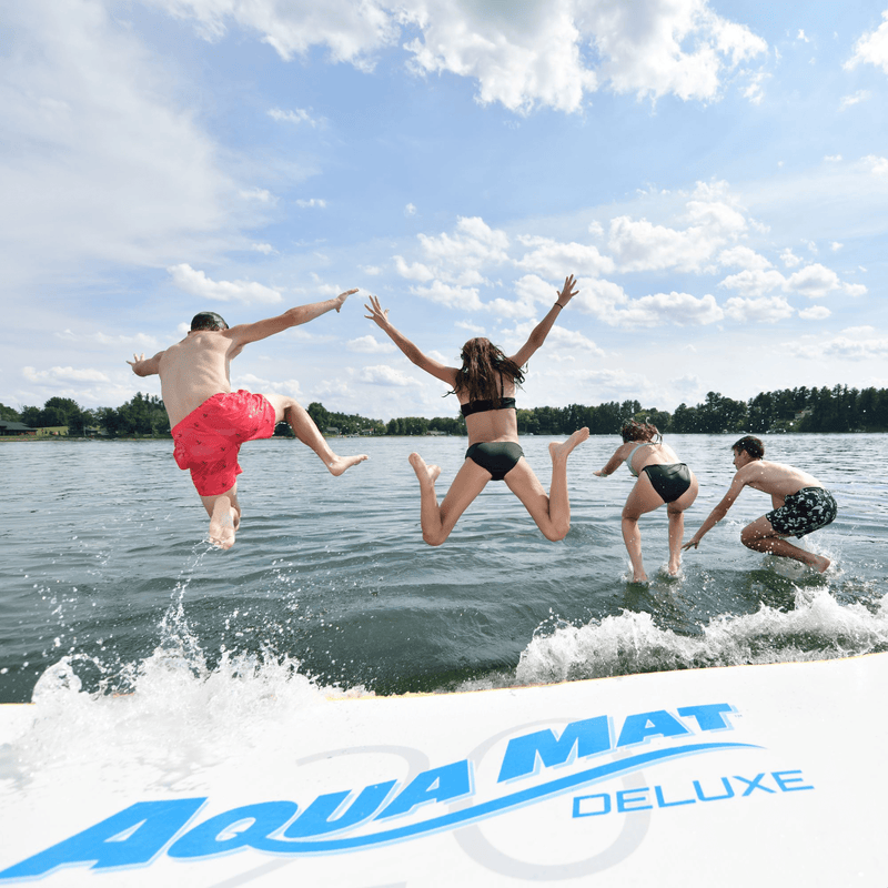 RAVE Sports Aqua Mat Deluxe 20' floating mat for lake