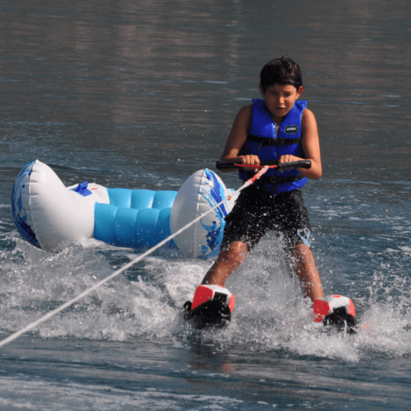 RAVE Sports Water Ski Jr. Shredder Skier Package with Aqua Buddy