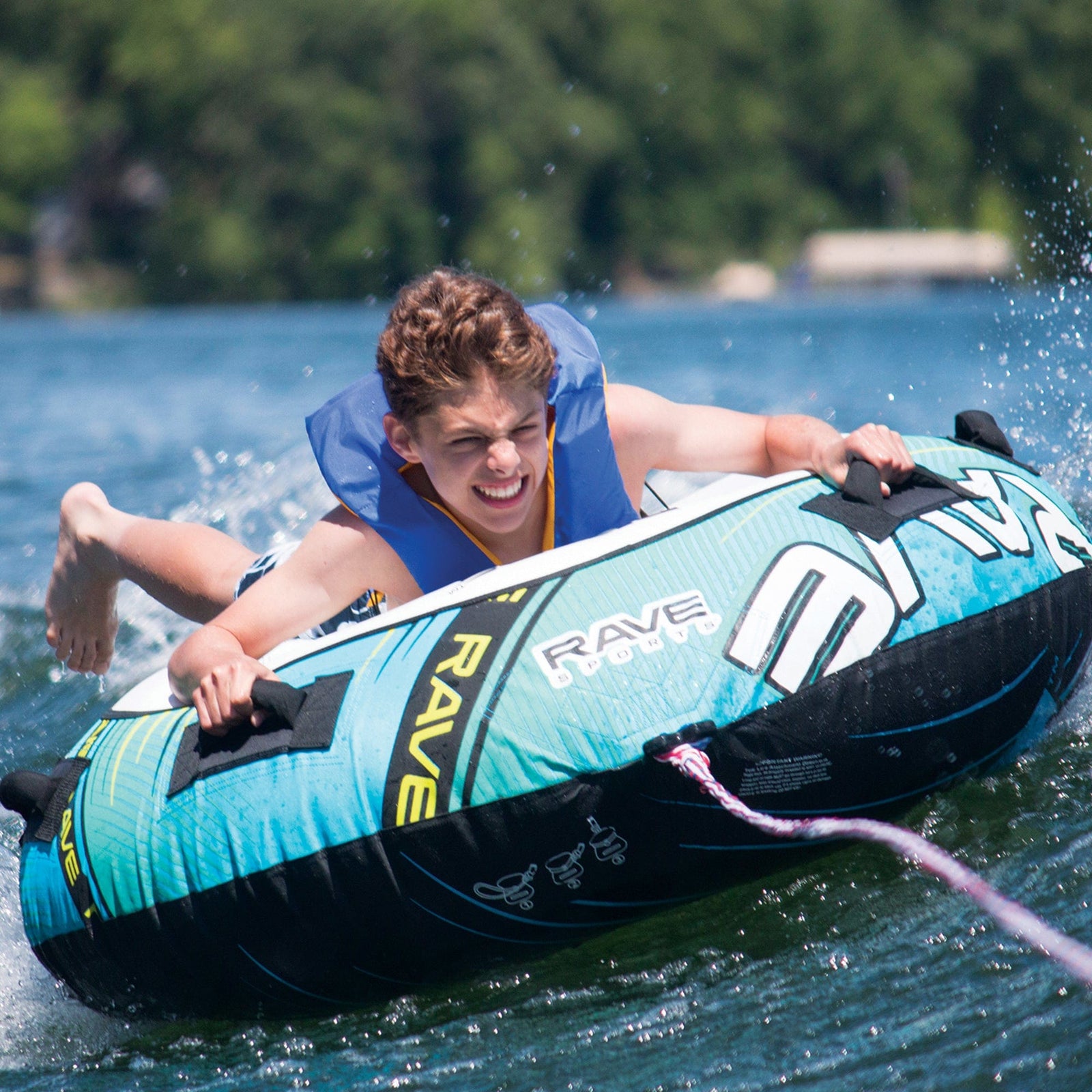 Inflatable Ski Hybrid For Kids AIRHEAD EZ Ski Trainer Towable Tube ...