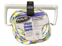 RAVE Sports Tow Rope Elite 3 section Wakeboard Kneeboard Rope