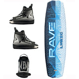 RAVE Sports Wakeboard Blue Lyric Wakeboard with Bindings Package