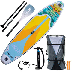 RAVE Sports Paddle Board Kota - Sunset Inflatable Stand Up Paddle Board Package
