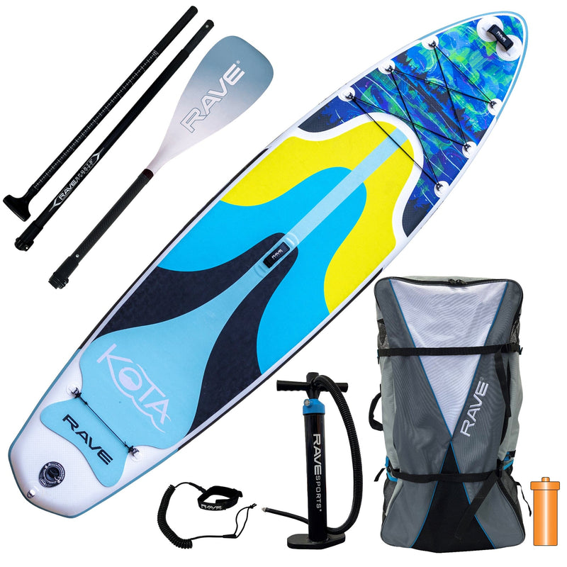 RAVE Sports Paddle Board Kota - Borealis Inflatable Stand Up Paddle Board Package