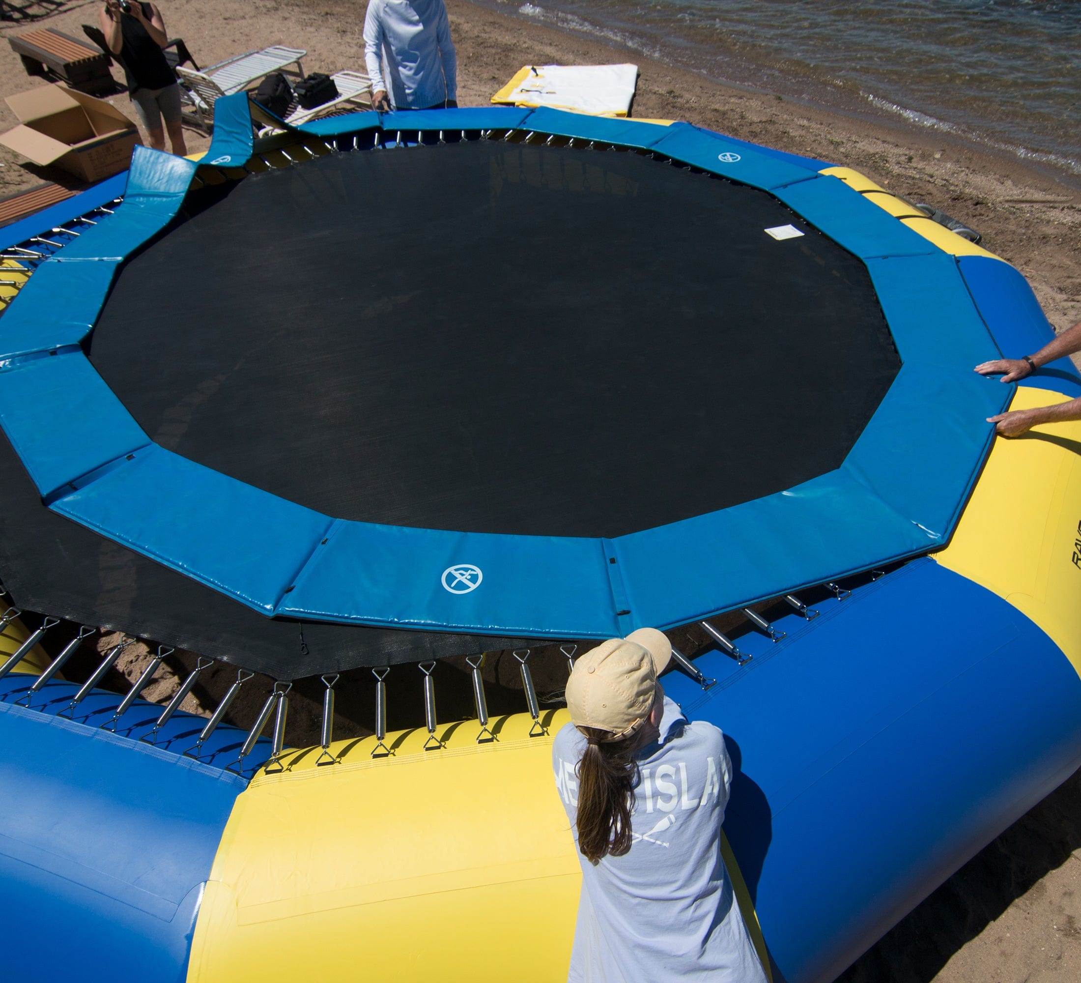 Aqua Jump 120 Spring Pad Cover (Reversible) | RAVE Sports
