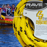 RAVE Sports Tow Rope 50' Bungee 1-4 Rider Tow Rope