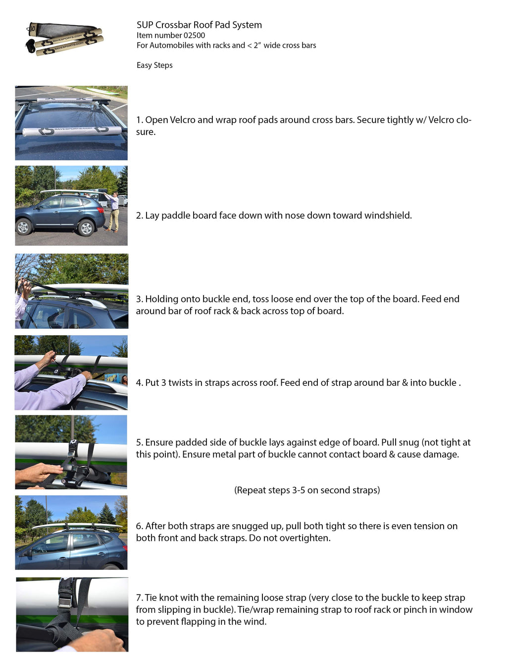 Stand up paddle best sale board roof rack pads