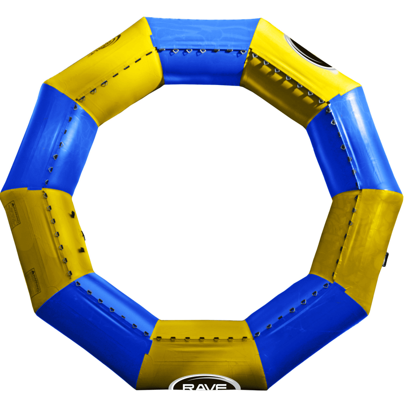 RAVE Sports Parts Aqua Jump 150 Replacement Tube-Tube Only (blue/yellow) *Anchor Harness (needed w/tube only purchase)