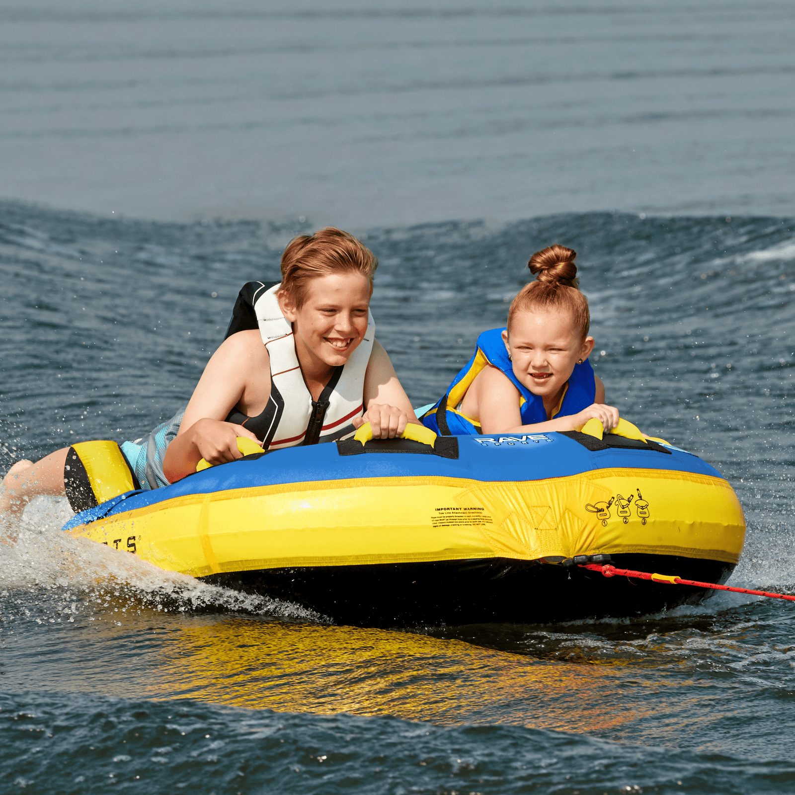 Blue Angel | Boat Towable Tube | Tow Behind Tube | RAVE Sports