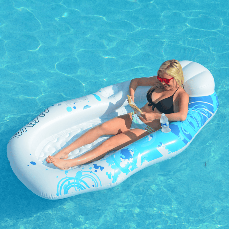 RAVE Sports Pool Float Breeze Lounge Pool Float