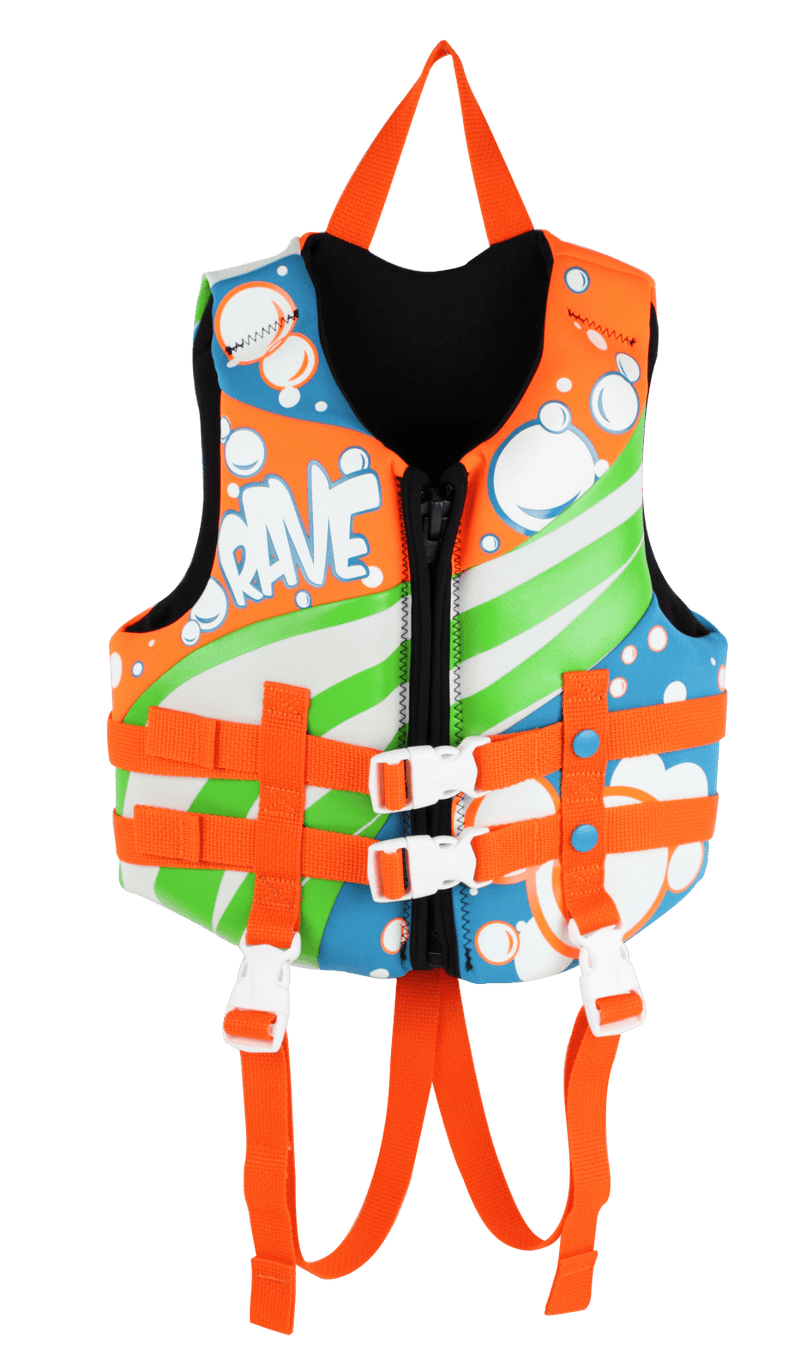 Children Boating Life Vest Adjustable Neoprene Buoyancy Vest Warm  Multipurpose Breathable Safety Buckle for Swimming Sea Fishing