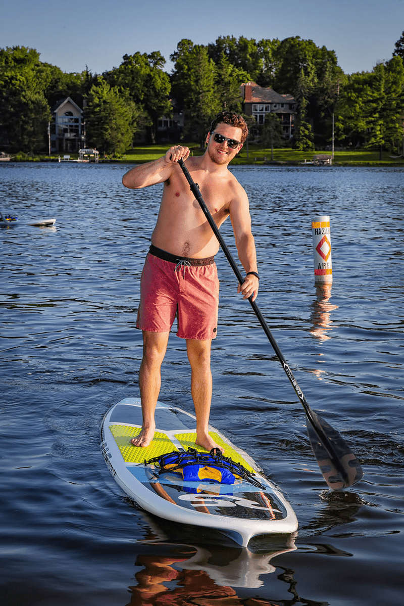 RAVE Sports Paddle Board Cruiser - Electric Lime Stand Up Paddle Board
