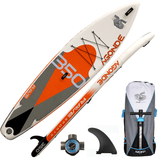 RAVE Sports Paddle Board Orange Agonde Inflatable Stand Up Paddle Board