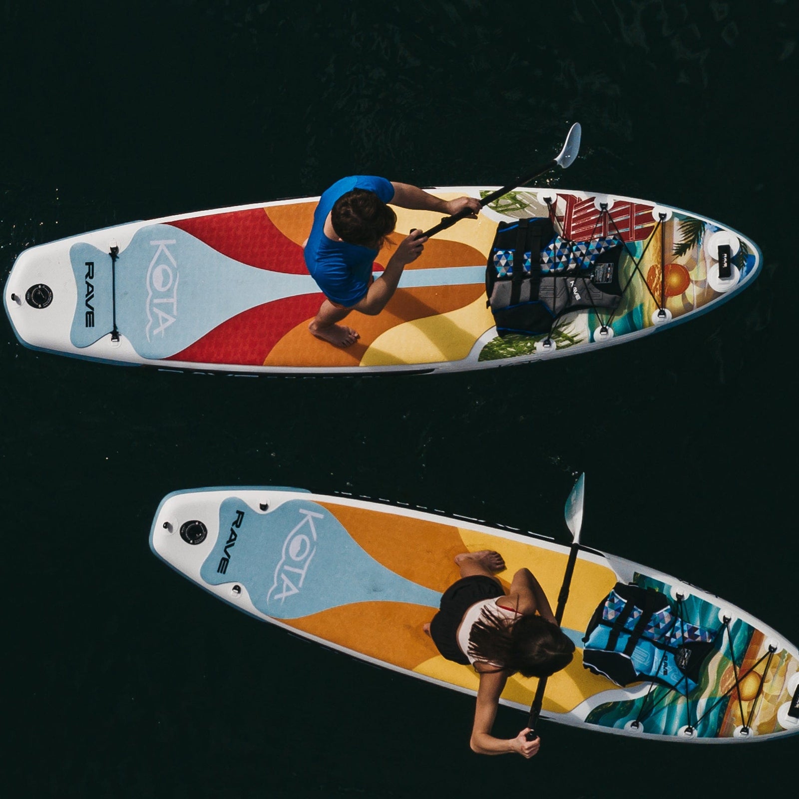 Kota iSUP Package - Adirondack | Inflatable Paddle Board | RAVE Sports