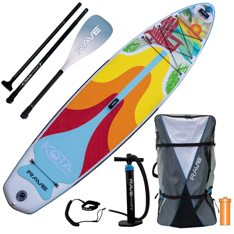 RAVE Sports Paddle Board Kota - Adirondack Inflatable Stand Up Paddle Board Package