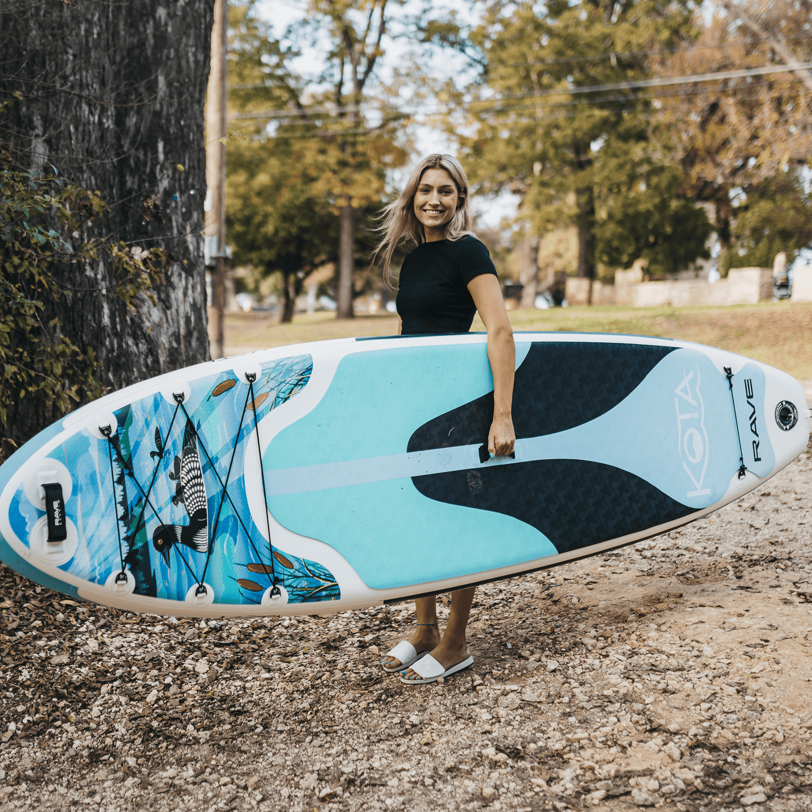 Kota iSUP Package - Loon | Inflatable Paddle Board | RAVE Sports