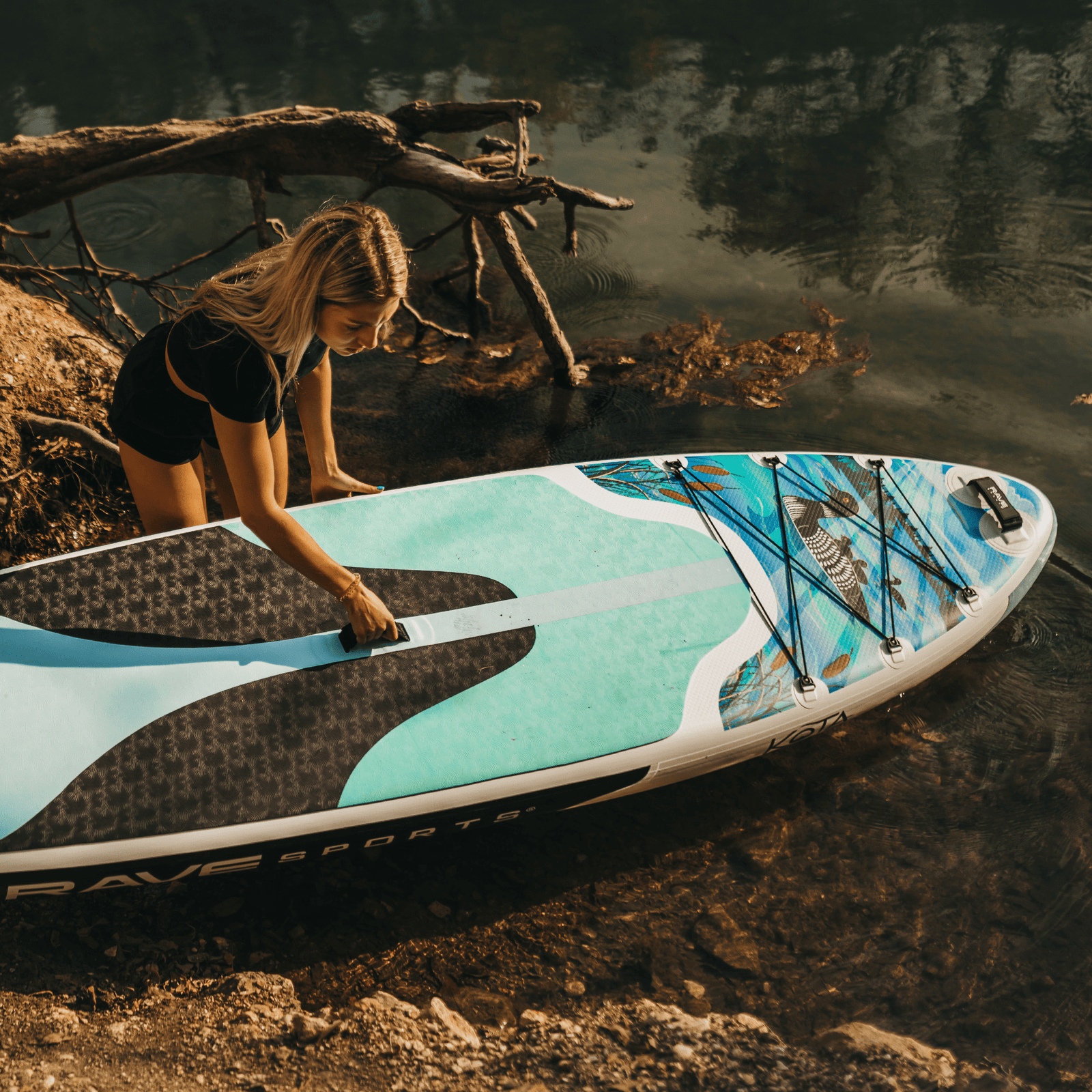 Kota iSUP Package - Loon | Inflatable Paddle Board | RAVE Sports