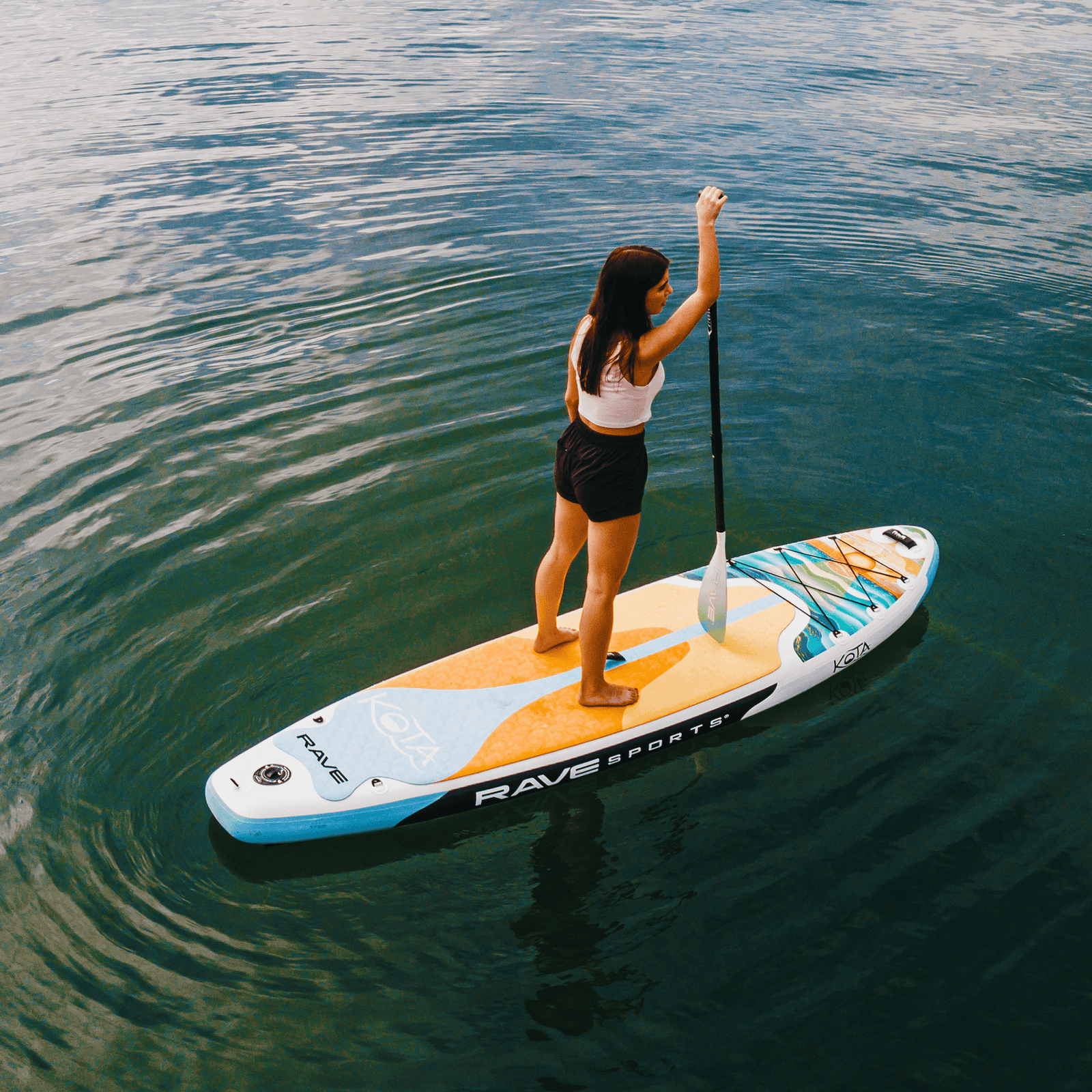 Kota iSUP Package - Sunset | Inflatable Paddle Board | RAVE Sports