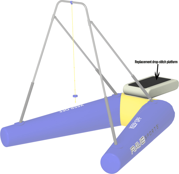 RAVE Sports Parts Rope Swing Replacement Platform