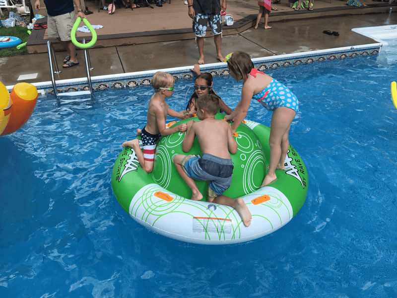 RAVE Sports Pool Float Saturn Rocker Pool Float