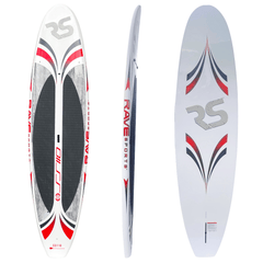 RAVE Sports Paddle Board Driftwood Red Shoreline - Digital Series Stand Up Paddle Board