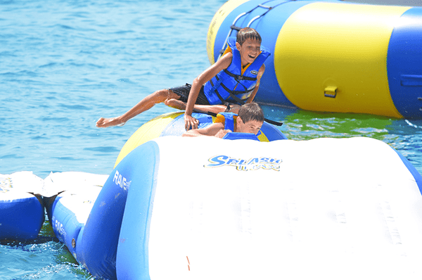 RAVE Sports Giant Inflatables Splash Trax Arch Bridge