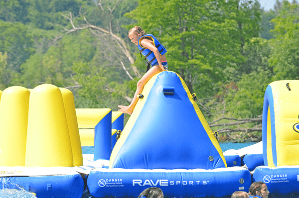 RAVE Sports Giant Inflatables Splash Trax Pyramid