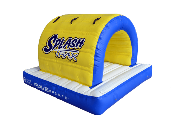 Splash Attack Inflatable Splash Trax Modular Inflatable Water Park Courses for Lakes | RAVE Sports