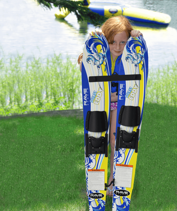 RAVE Sports Water Ski Steady Eddy Kids Trainer Combo Water Skis